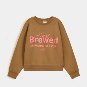 Cropped Graphic Sweatshirt 1