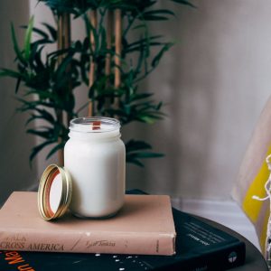 Vanilla candle