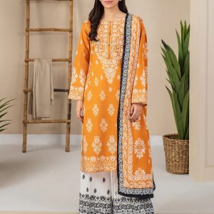 3 Piece Lawn Suit-Printed (Unstitched)
