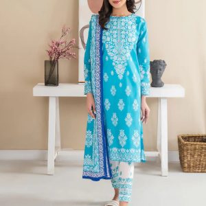 3 Piece Lawn Suit-Printed (Unstitched)